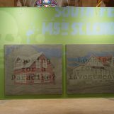 Wall Painting Installation view in The Recreated City Exhibition. 2003