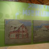 Wall Painting Installation view in The Recreated City Exhibition. 2003