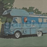 Gallery, 2009 Oil and omnicrom marker / Canvas. 230 x 200 cm.