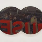 Detail. The best views of the city, 2009 Digital print on wood. 32,2 x 55,9 inches. (83x142cm)