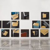 Book instructions, 2009 17 paintings. Oil on canvas. 75 x 70 cm (x 17)