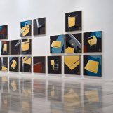 Book instructions, 2009 17 paintings. Oil on canvas. 75 x 70 cm (x 17)