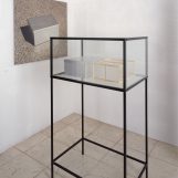 vitrina aluminio acabada