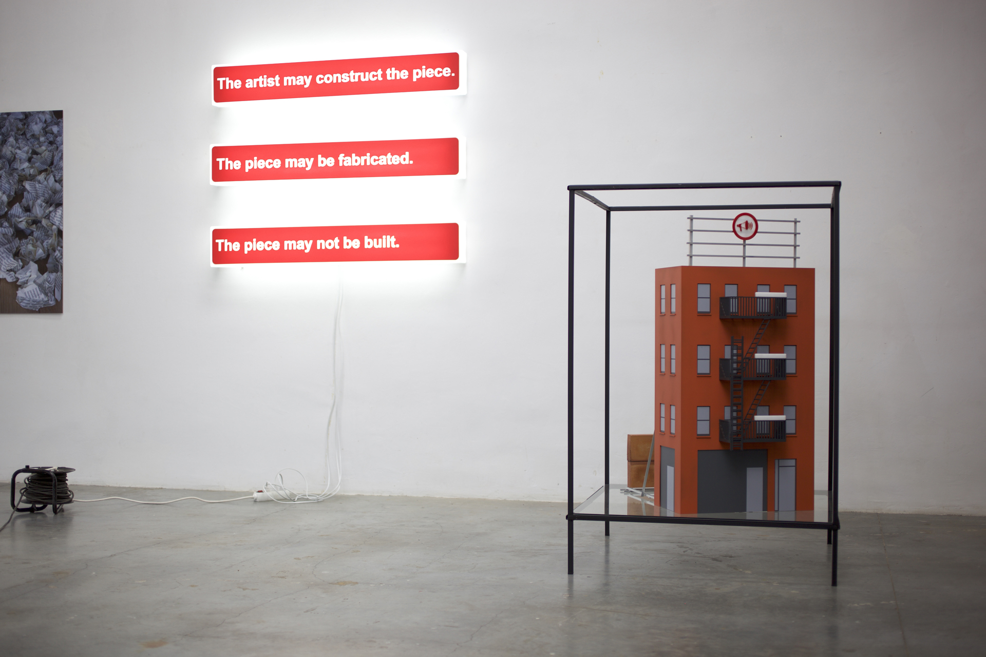 A place for Lawrence Weiner, 2017