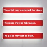 A place for Lawrence Weiner, 2016,