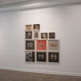 People portraits, 2018. Laser cut on black card and NYC maps. 8 units 40x35cm