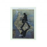 Views of New York, 2018. White tempera on paper and laser cut/maps of New York. Variable measures.