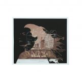 Views of New York, 2018. White tempera on paper and laser cut/maps of New York. Variable measures.