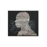 Views of New York, 2018. White tempera on paper and laser cut/maps of New York. Variable measures.