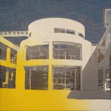 25000m2, 2005. Oil and omnicrom marker/wood. 87,7x87,7 inchs.