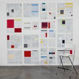 Overview of Front Pages & Headlines Series, 2024. 230x240cm.